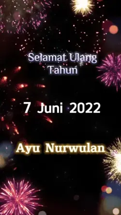 Ucapan ulang tahun