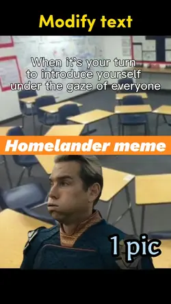 Homelander meme