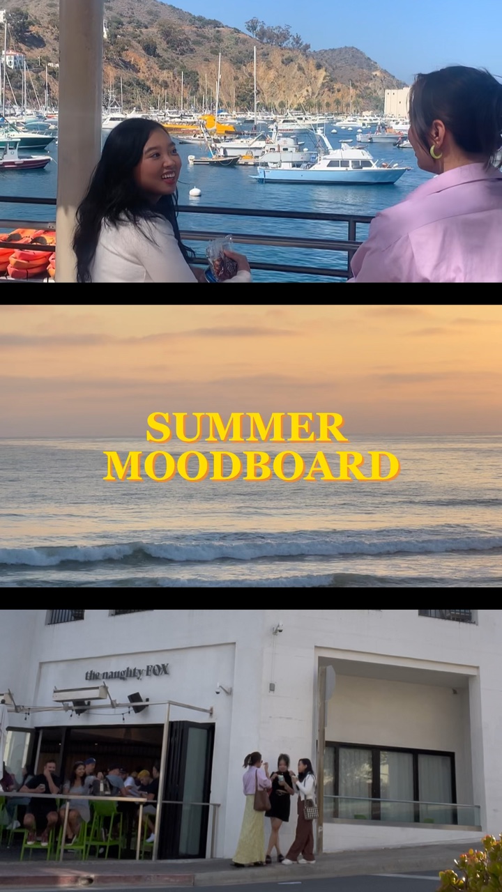 Moodboard musim panas