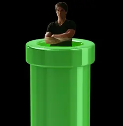 Mario Pipe Template🙂