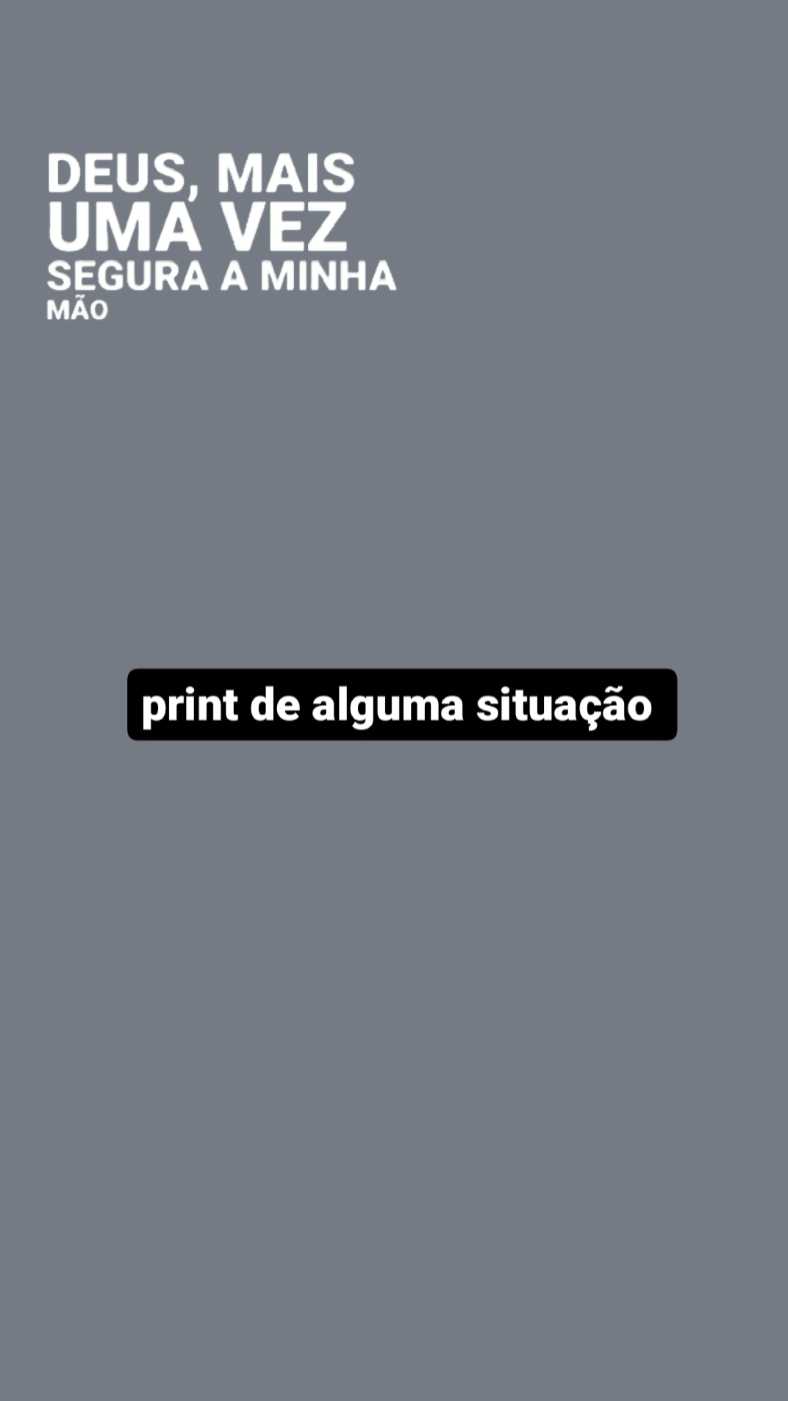 Deus mais uma vez