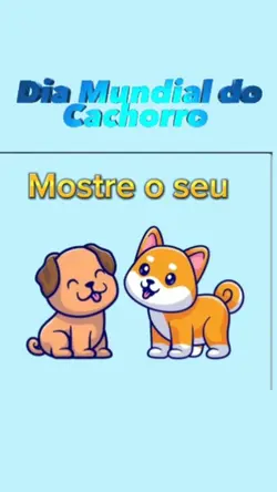 Dia mundial cachorro