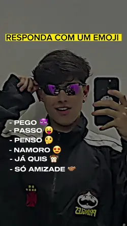 Responda com emoji