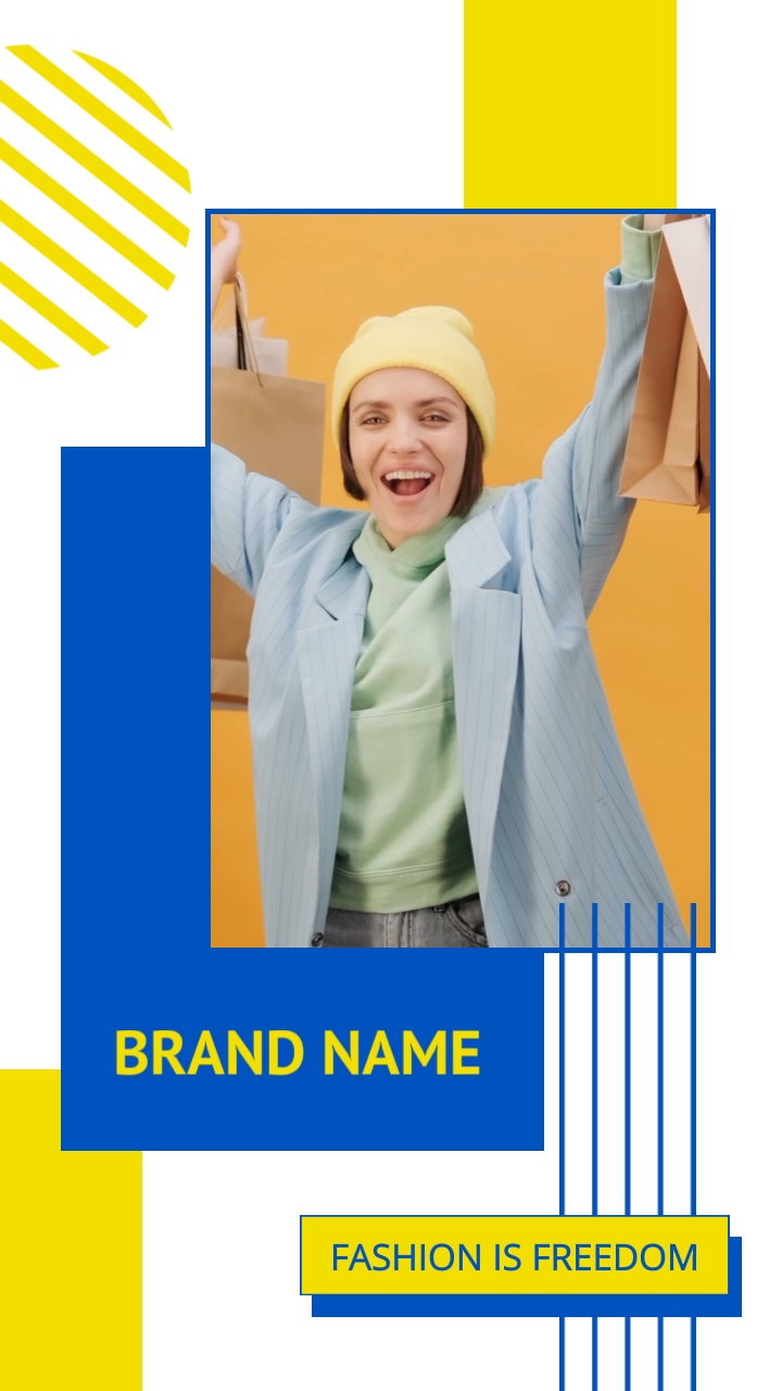 Modern Parlak Renk Kadın Promosyonu