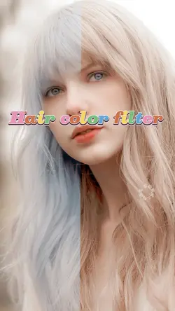 Hair color filter 