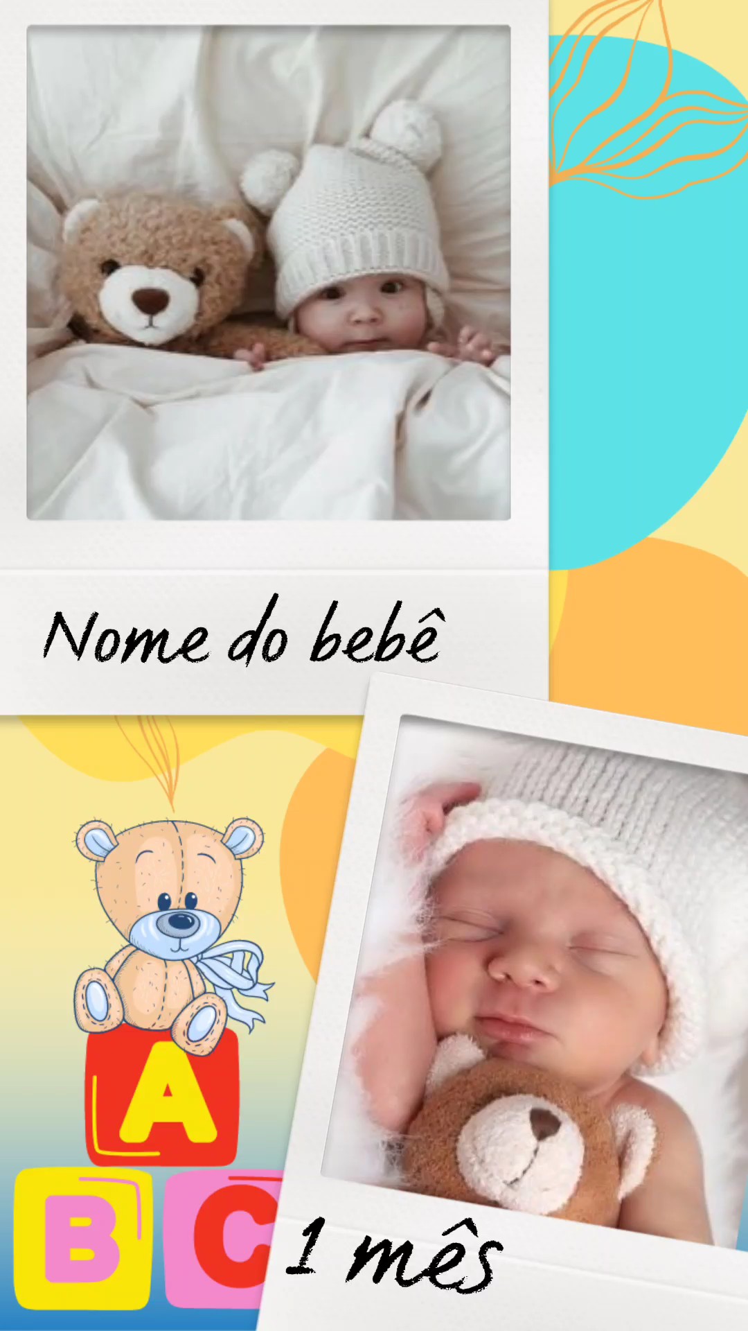 modelo para bebê 