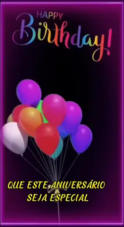 FELIZ ANIVERSÁRIO 