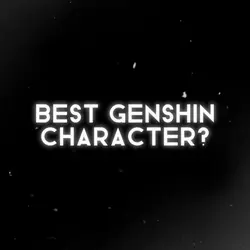Best character? 🧐