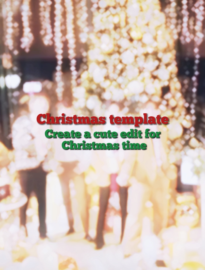 Christmas template 🎄