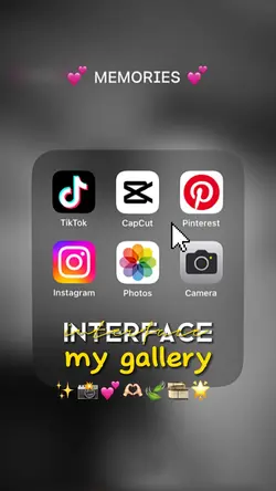 Gallery interface ❤️