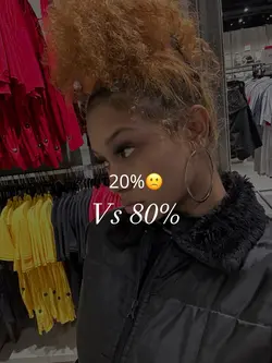 80% vs 20%🤧