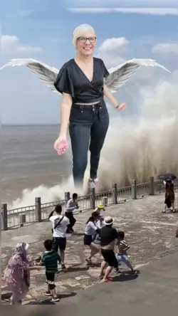 anjo na praia 