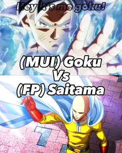 Goku vs saitama
