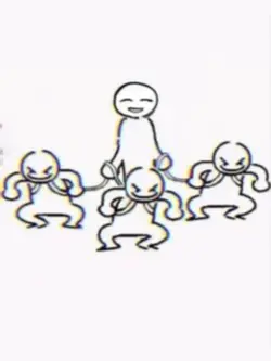 4 friends meme
