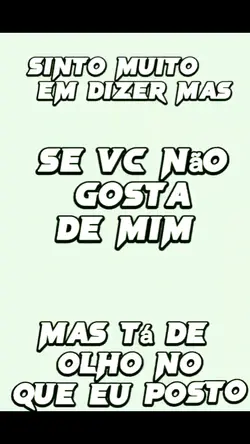 você é meu fã 