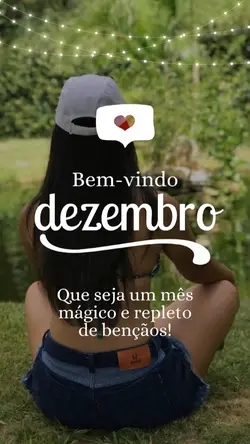Bem vindo Dezembro