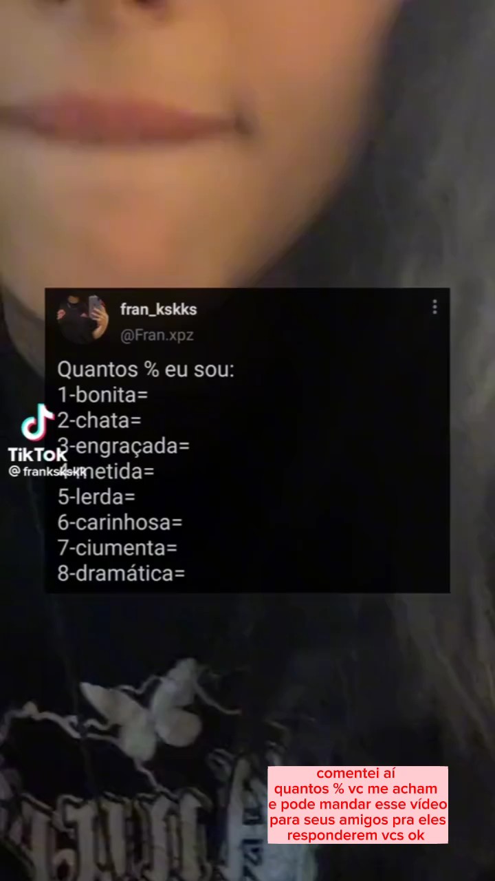 quantos % eu sou 