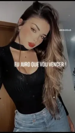 Eu vou vencer!