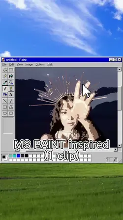 MS Paint interface