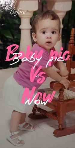 Baby Pic Vs Now