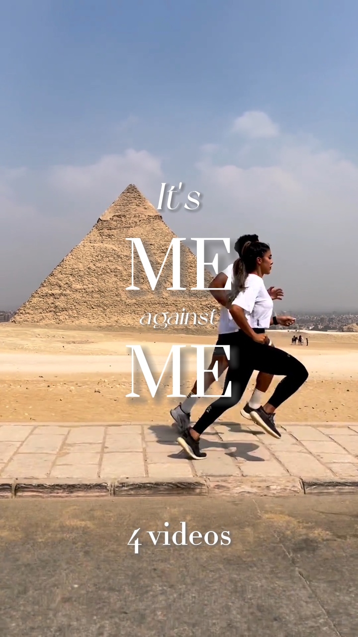 it's me against me