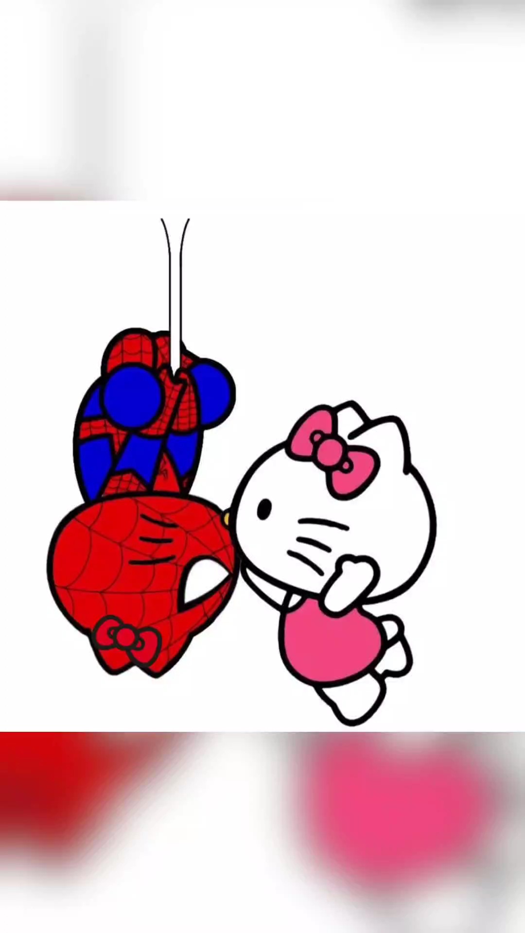 Kitty y spiderman 