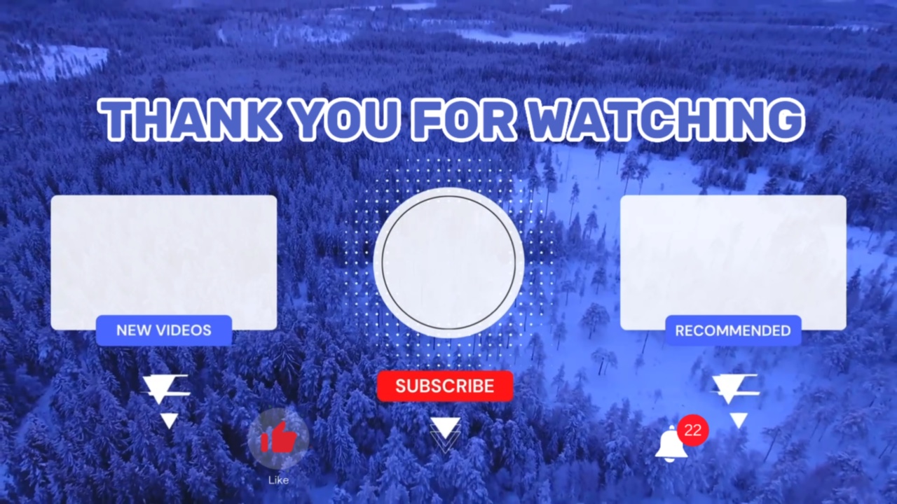 YouTube outro