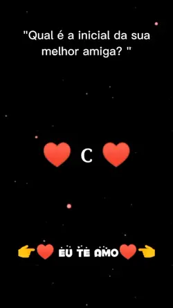 inicial da sua amiga