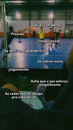 Ser atleta é: