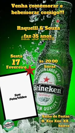 Convite Heineken 
