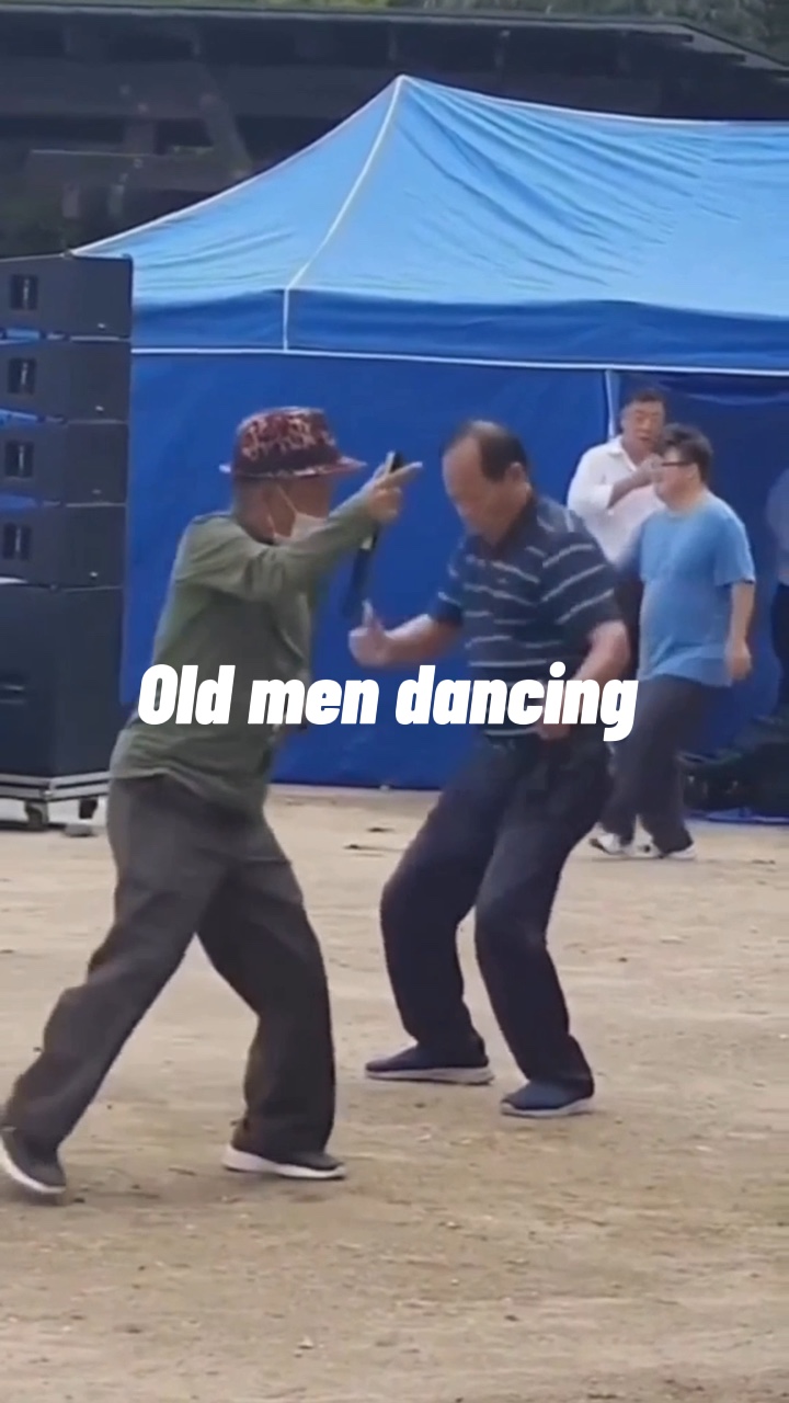 Old men dancing 