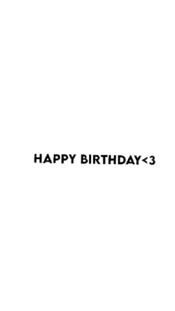 happy birthday