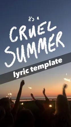 cruel summer ☀️