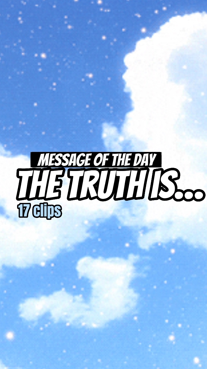 The truth is…