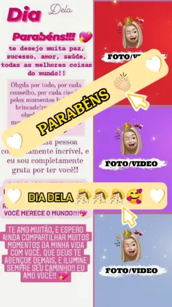 Aniversário dela