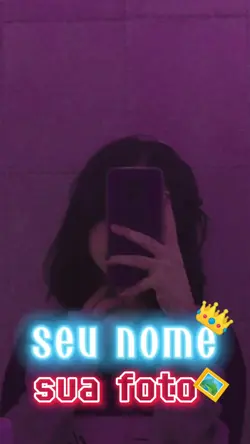 sua foto_ seu nome 