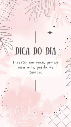 Dica do Dia