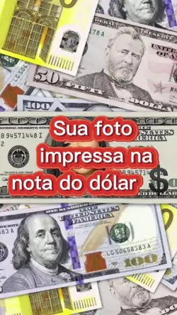 Sua foto no dólar 