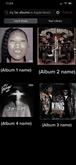 Fav albums trend 
