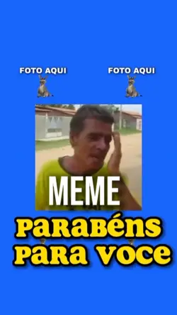 Aniversário meme