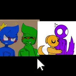 green x blue 