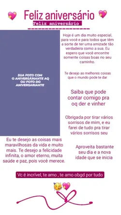 feliz aniversário