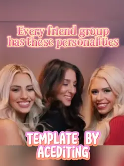 3 Friends Template 💕