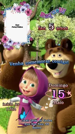 Conv. Masha e o Urso