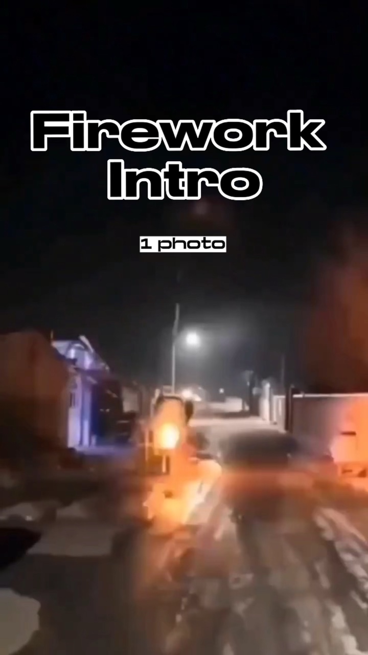 Firework intro