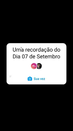 7 de setembro...