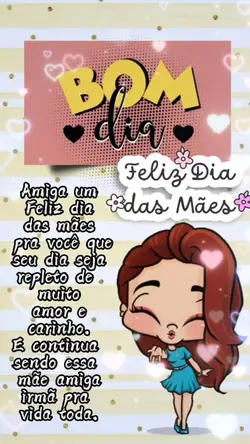 Feliz dia das Mães 