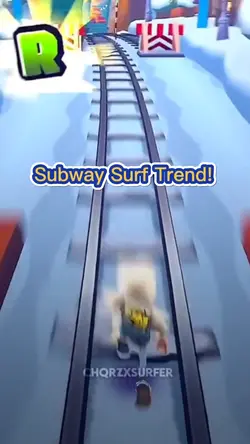 Subway Surf Letra R