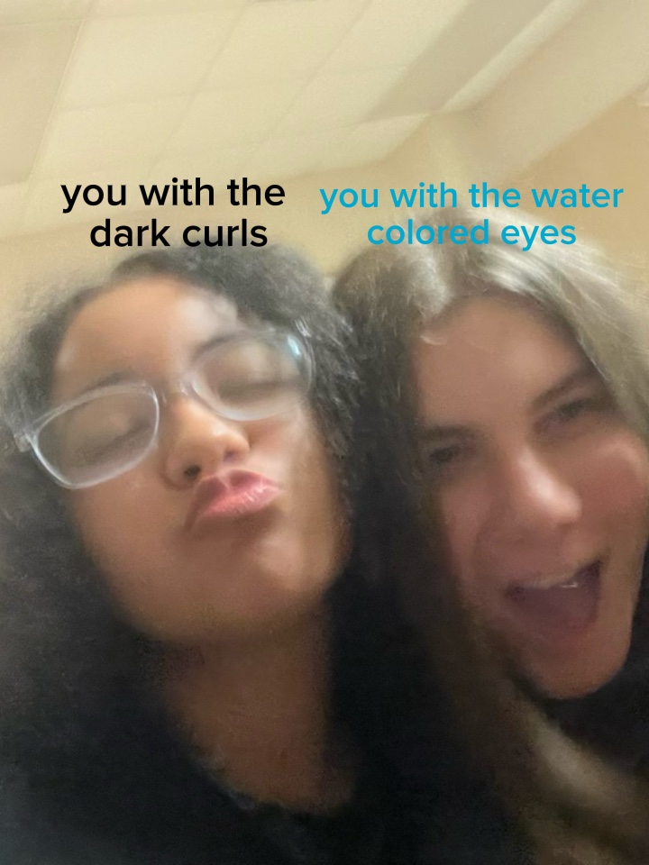 Yeux colorés à l'eau 