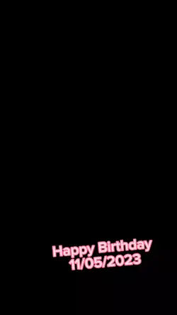 happy birthday 